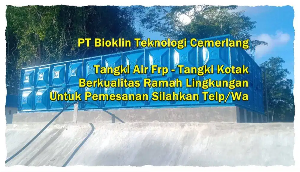 GROUND TANK - PANEL FRP- TANDON FRP - ROOF TANK FRP - TANGKI FIBER