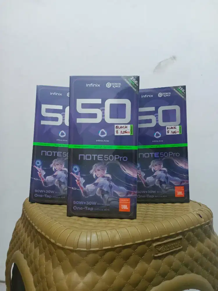 INFINIX NOTE 50 PRO 8+8/256 NEW GARANSI RESMI