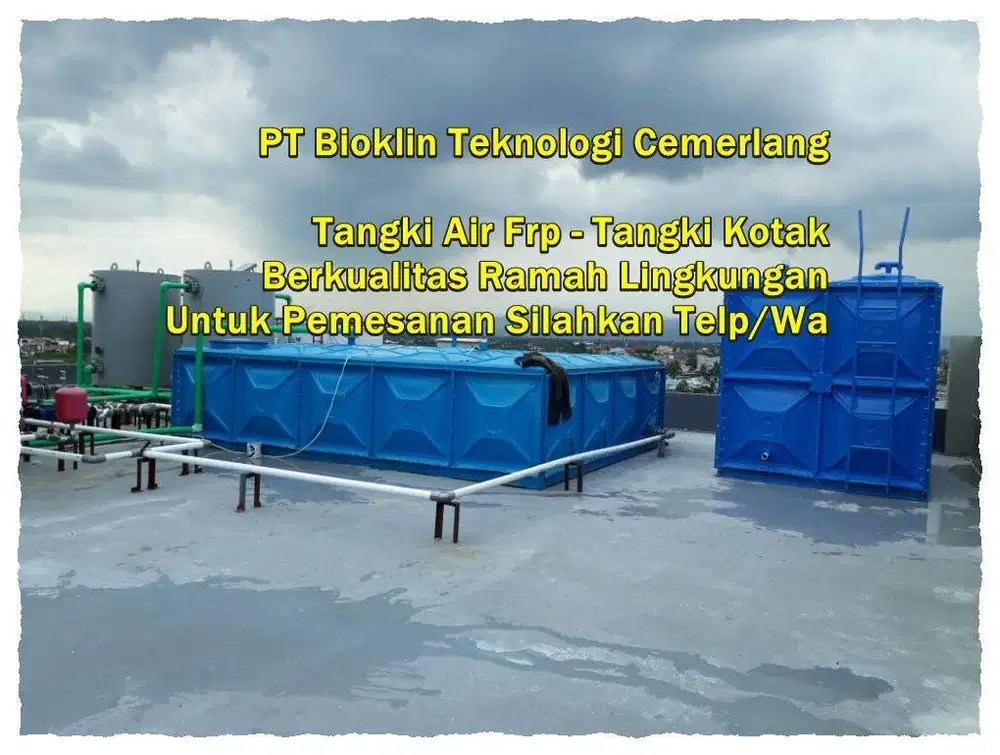 GROUND TANK - PANEL FRP- TANDON FRP - ROOF TANK FRP - TANGKI FIBER