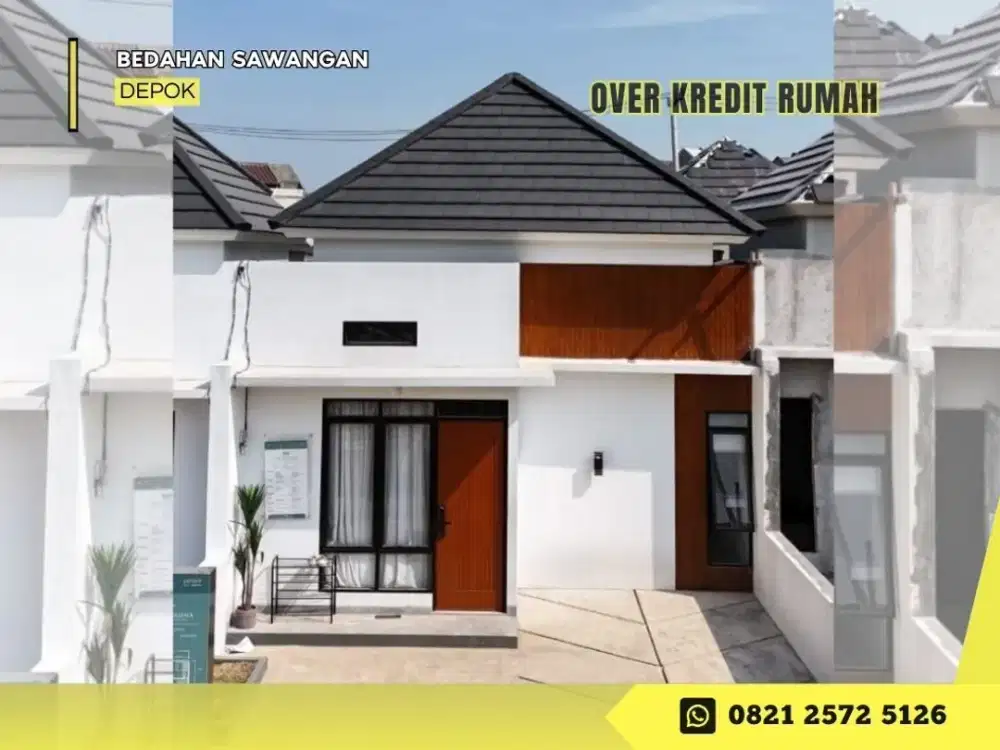 Rumah Over Kredit 49JT di Perum Griya Nawasema dkt Tol Sawangan
