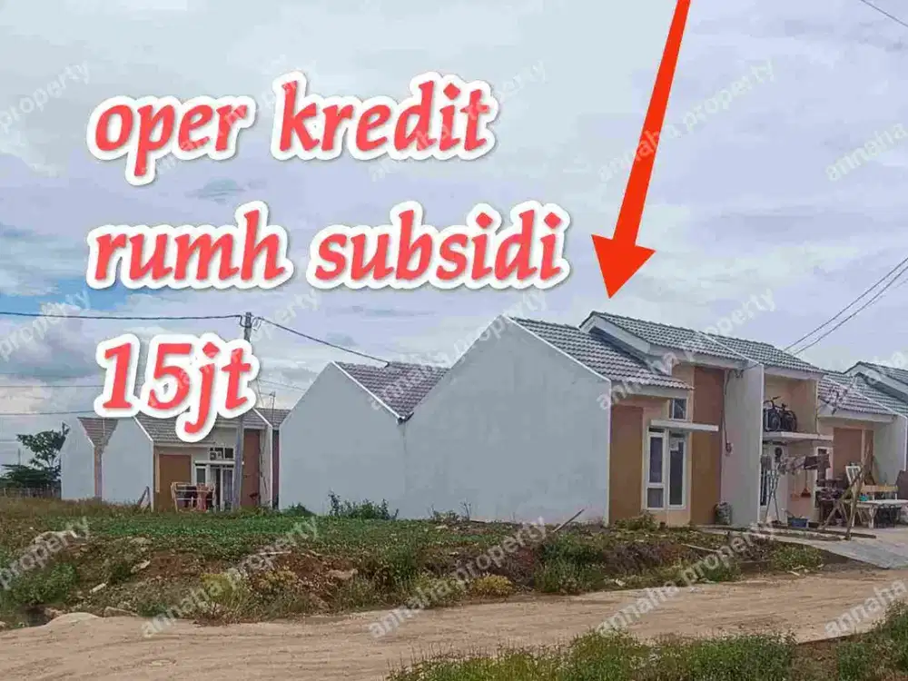 rumah subsidi dkt jalan raya