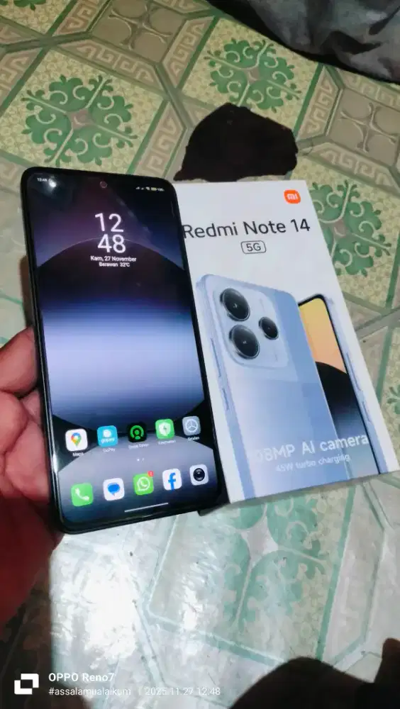 Redmi note 14 5g ram 8/256 GB dus dan hp