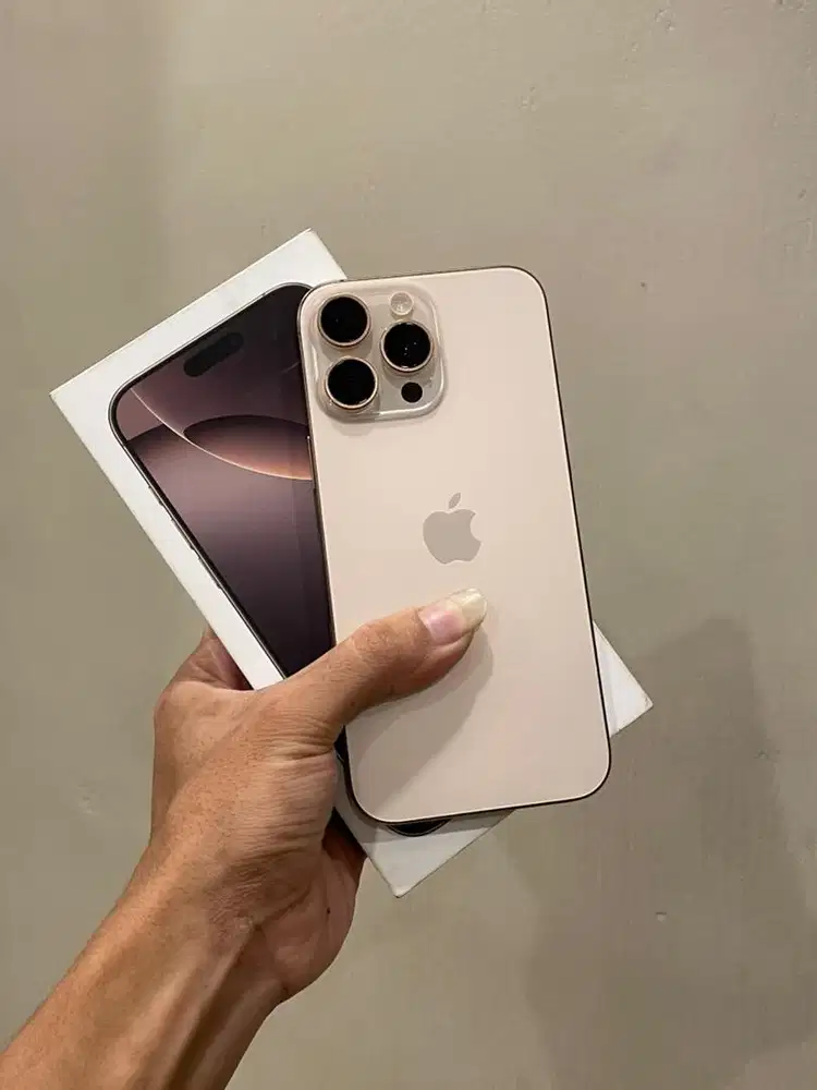 iPhone 16 Pro Max 256 GB Beacukai Dual Sim Fisik Mulus
