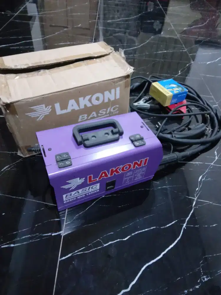 Las listrik MiG merk lakoni basic 123ixr