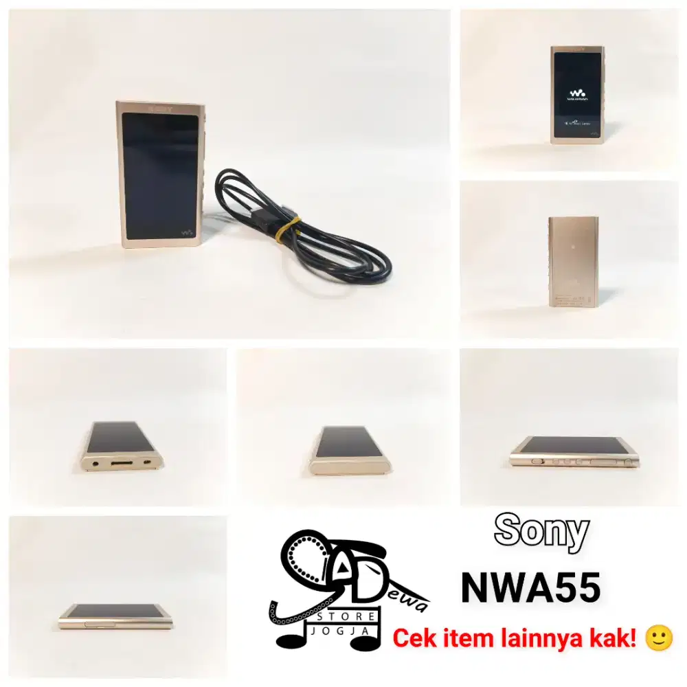 SONY NW A55 DAP NW-A55 DIGITAL AUDIO PLAYER DAC WALKMAN FLAC MP3 WAV