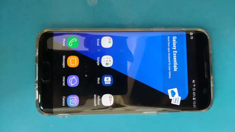 Samsung S7 edge mulus lengkap ram 4/32