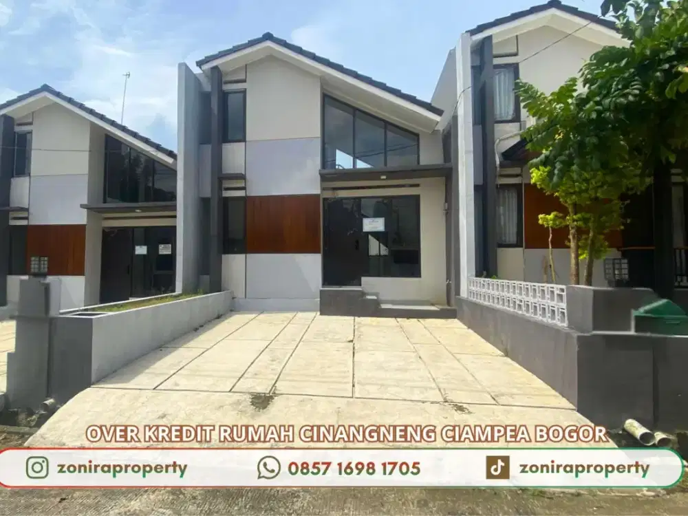 Take Over Rumah Cantik Type Mezzanine 5 Menit IPB Bogor di Geriya Selaras