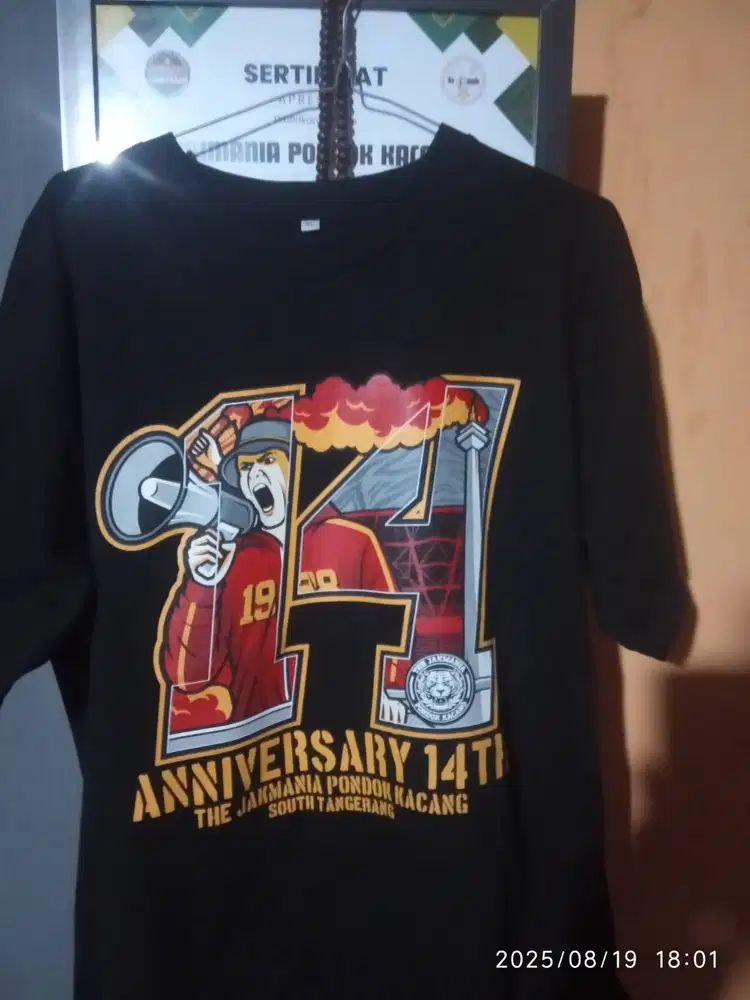 Baju kaos HUT sub jakpondok kacang timur