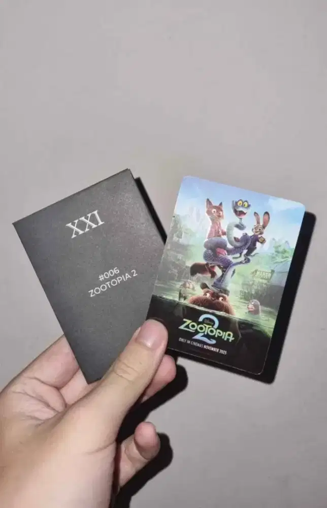 Zootopia 2 Collectible XII Original Rare Glossy