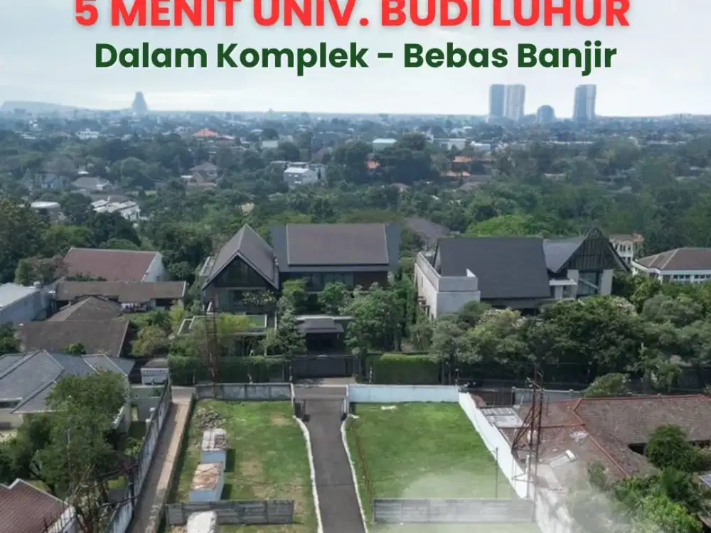 Dijual Tanah Dalam Komplek SHM - 500Jtan - Dekat Univ Budi Luhur