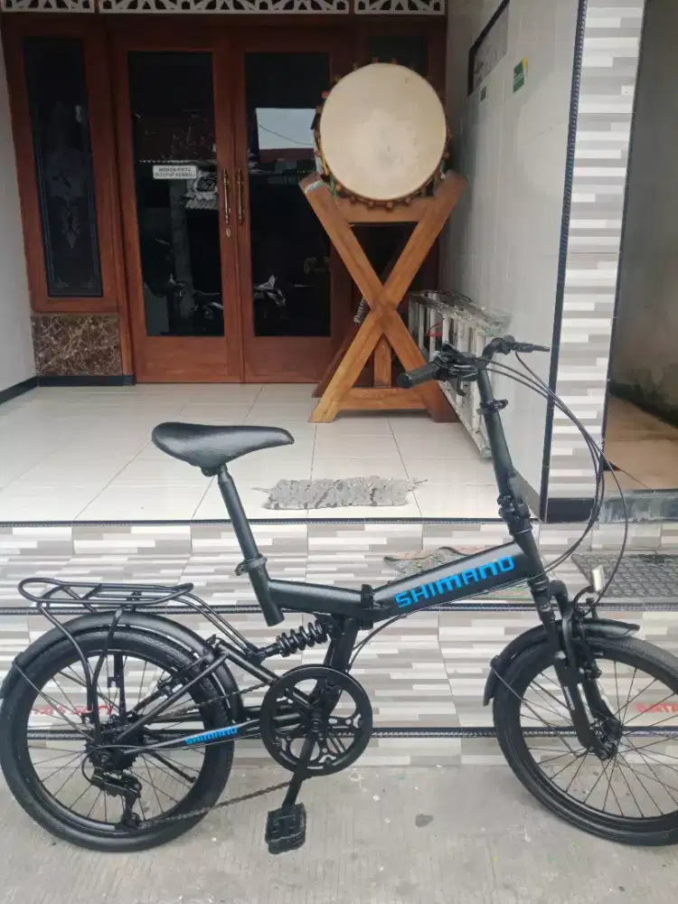 Sepeda Lipat BASIC ELEMENT 7 SPEED CUSTOM SPAREPART BARU UK20 SIAPPAKE