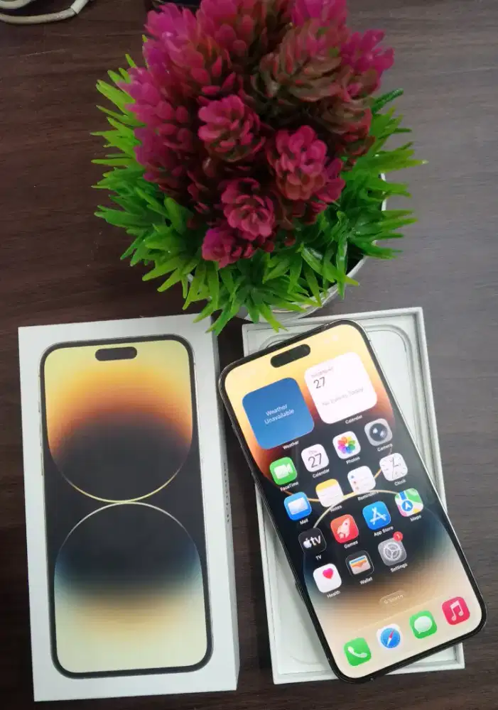 iPhone 14 promax 256GB Gold ex iBox