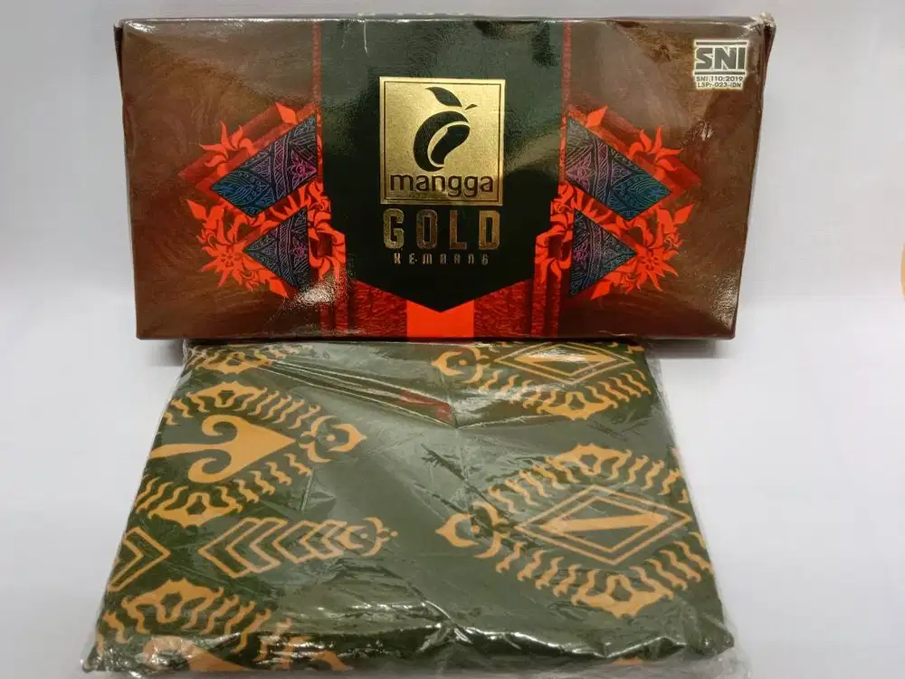 Jual sarung mangga gold kembang harga murah terjangkau