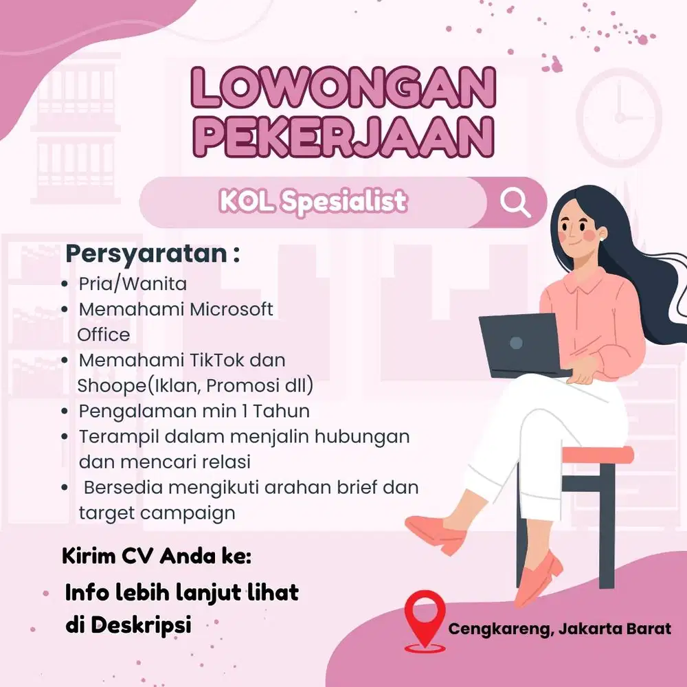 KOL SPESALIST MARKETING ONLINE SHOP