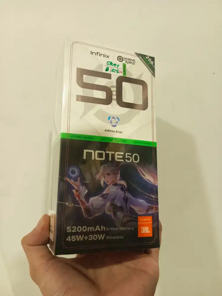 INFINIX NOTE 50 8+8/256 NEW GARANSI RESMI