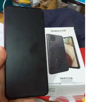 JUAL HP SAMSUNG A12_SECOND
