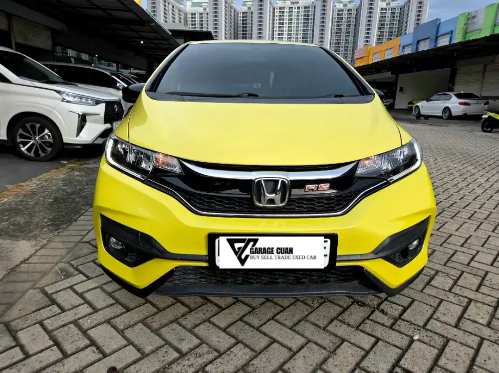 Honda Jazz RS CVT GK5 AT Kuning stabilo Facelift NIK 2018
km 50rban