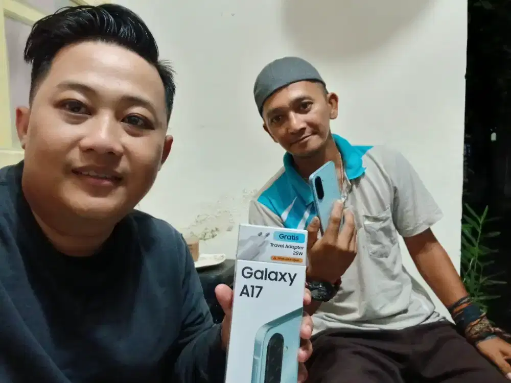 SAMSUNG A17 8/256GB, NEW SEGEL BISA KREDIT DP 0 DAN COD FREE ONGKIR