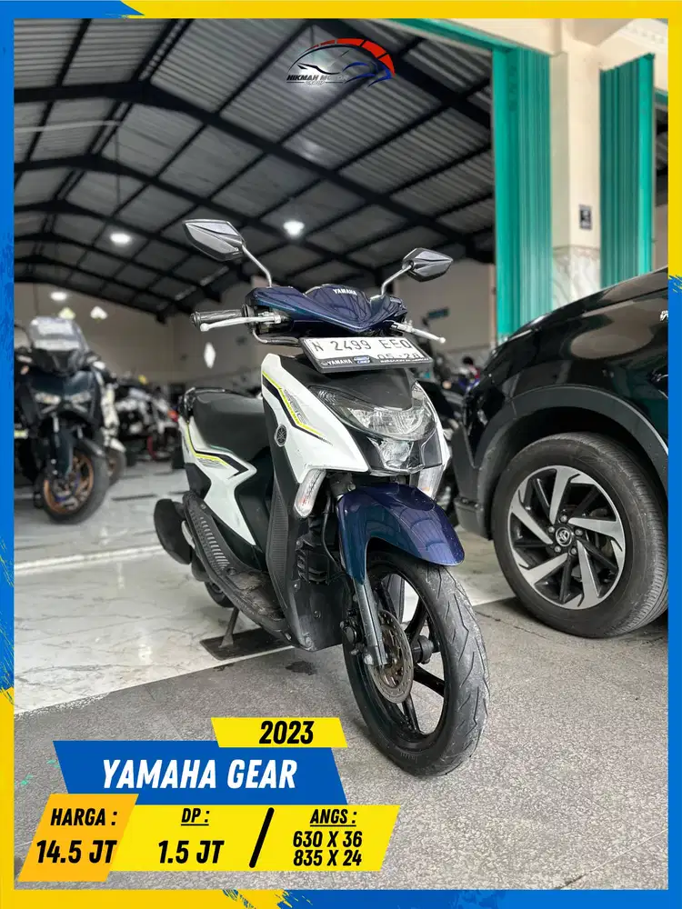 YAMAHA GEAR 2023 TERMURAH SE MALANG HIKMAH MOTOR KEPUH