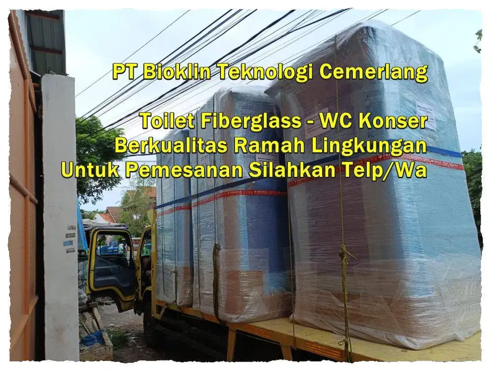 Toilet Portable, Toilet Premium, Berkualitas Tinggi