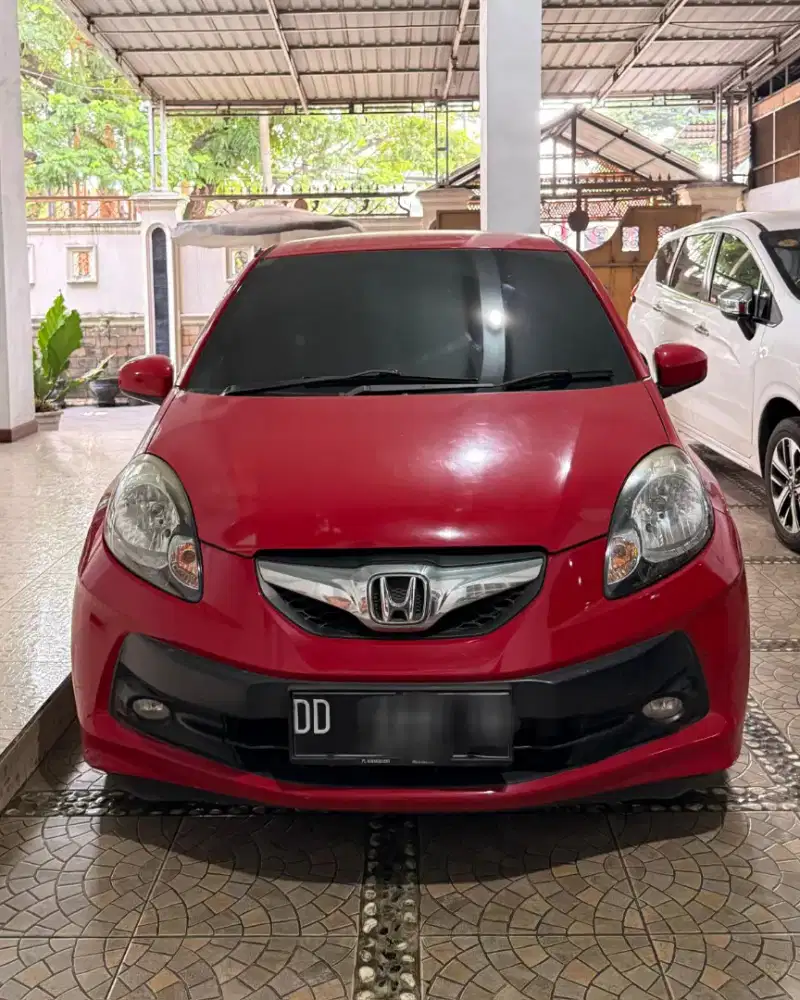 Honda Brio 1.2 E A/T Matic 2015 Merah