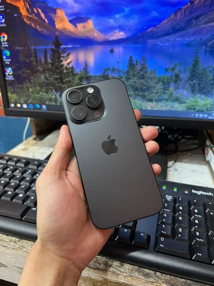 iphone 16 pro 128 black second