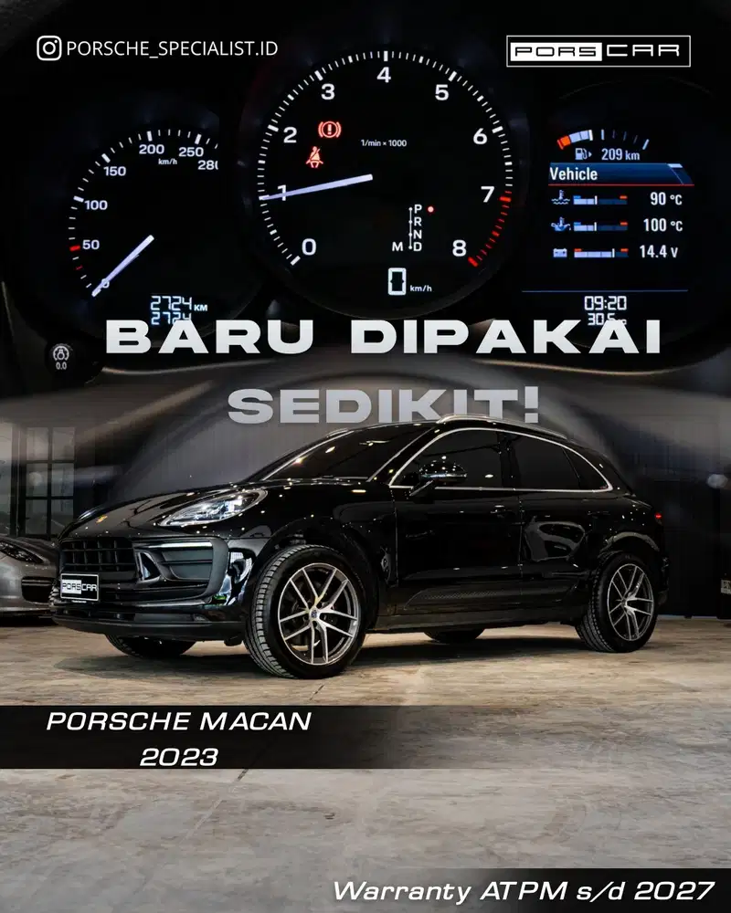 PORSCHE MACAN 2023 (KM SUPER LOW)