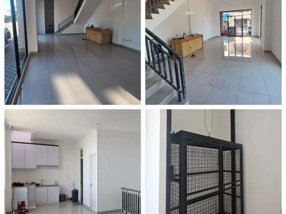 Dijual ruko hoek osaka brand new hadap selatan timur ada lift barang siap survey dan nego