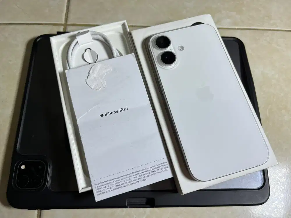 iPhone 16 128GB iBox 2 Bulan Pakai