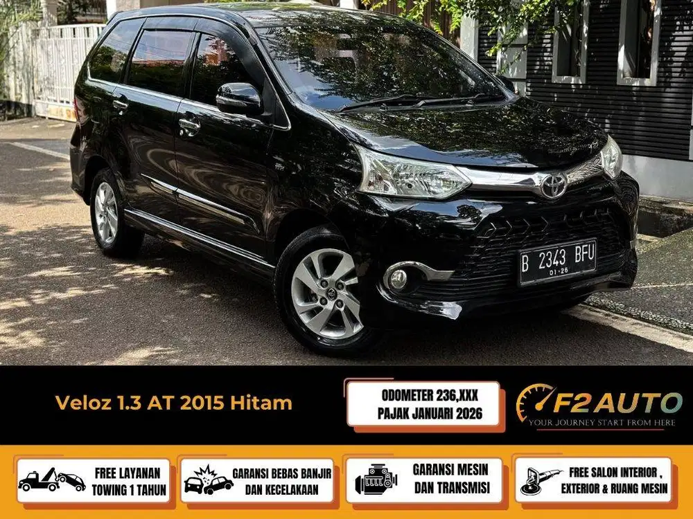 Toyota Veloz 1.3 AT 2015 Hitam