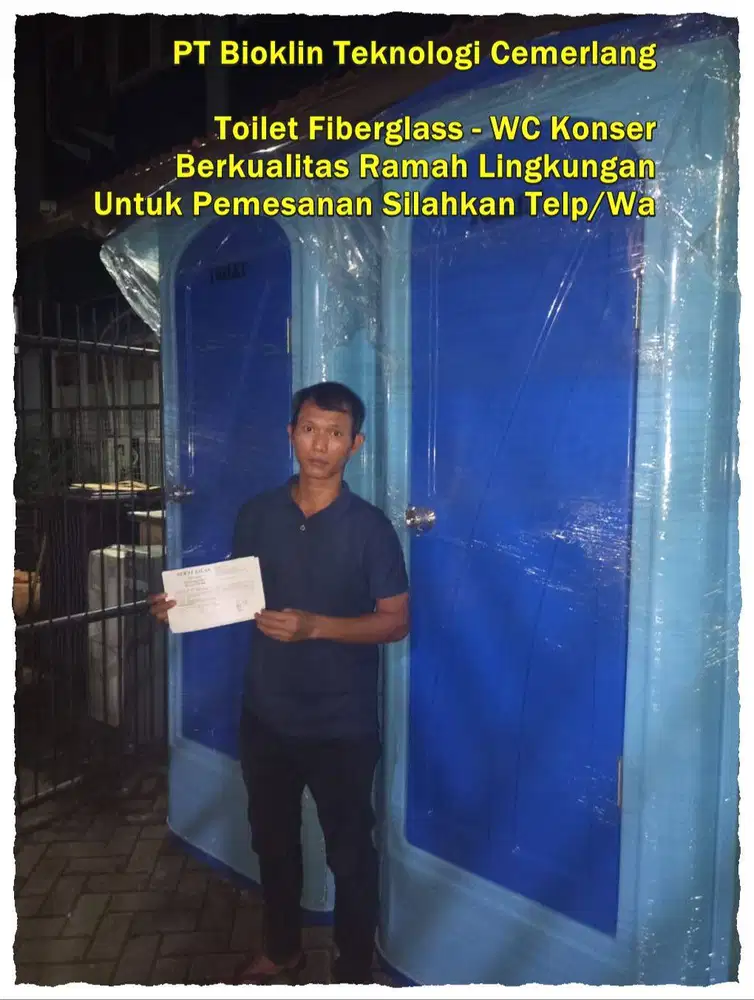 Toilet Jongkok, Toilet Fiberglass, Toilet Portable, Wc portable