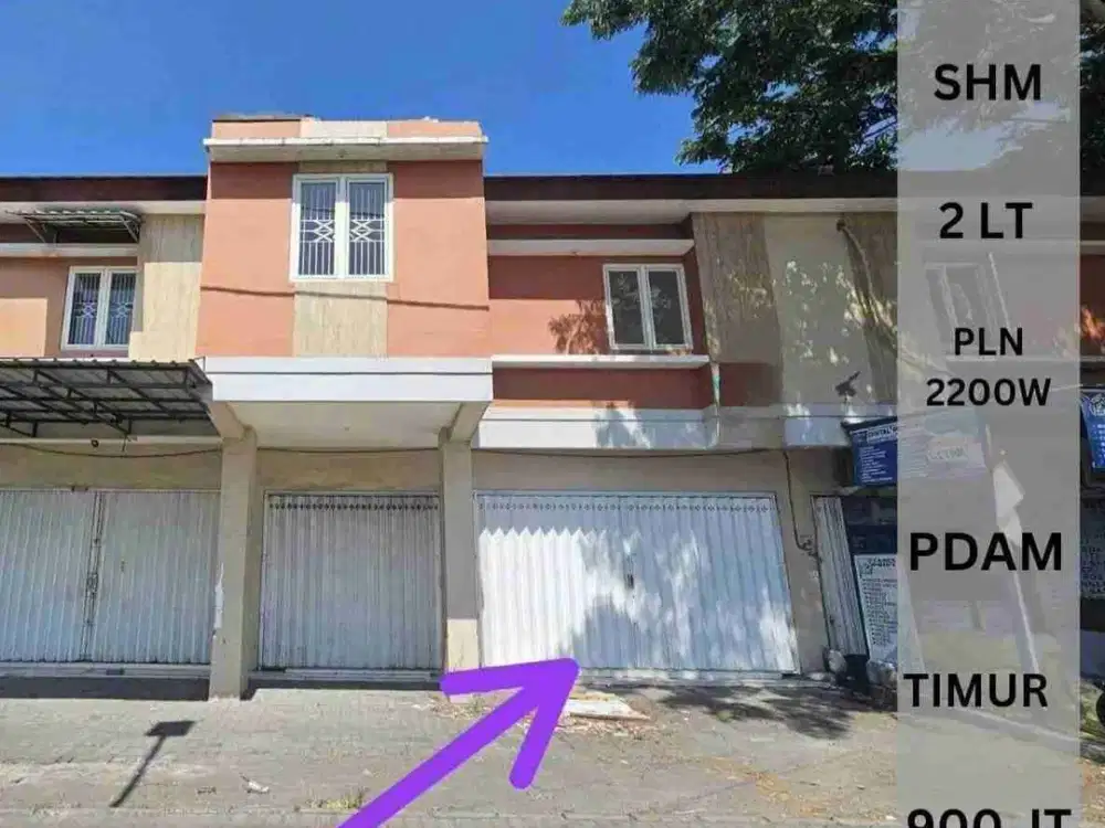 Ruko jalan Raya Gunung Anyar Sawah