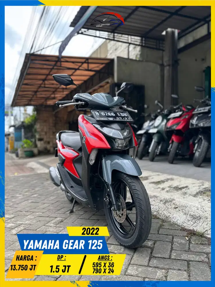 YAMAHA GEAR 2022 NEGO SAMPE DEAL HIKMAH MOTOR KEPUH