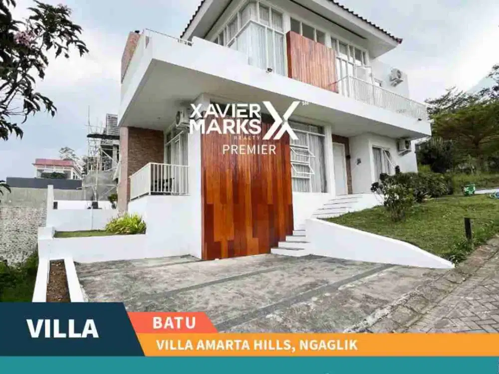 Dijual Villa Modern Full Furnish di Amarta Hills, Ngaglik Kota Batu