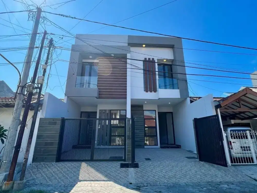 Sisa 1 unit! Dijual rumah baru wisma mukti klampis