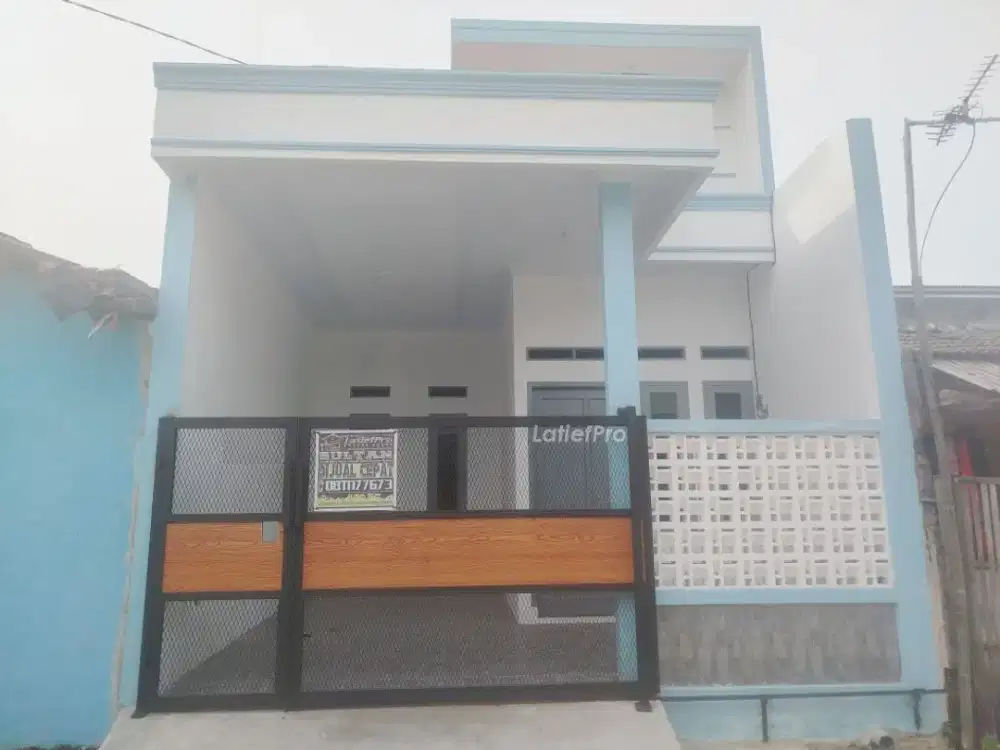 Rumah Biru Harga Seru Cepetan Serbu