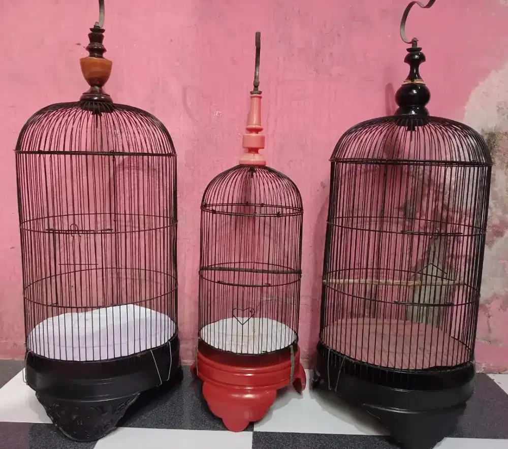 Sangkar besi Lb dan sangkar helopet