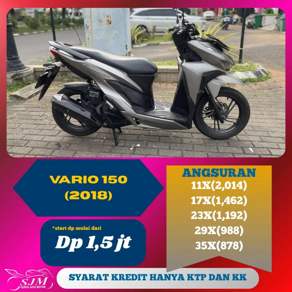 HONDA VARIO 150 2018 MESIN HALUS