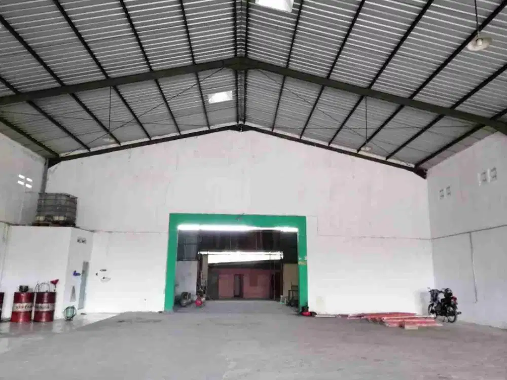 Dijual/Disewakan Gudang Gresik Nol Jalan Raya
