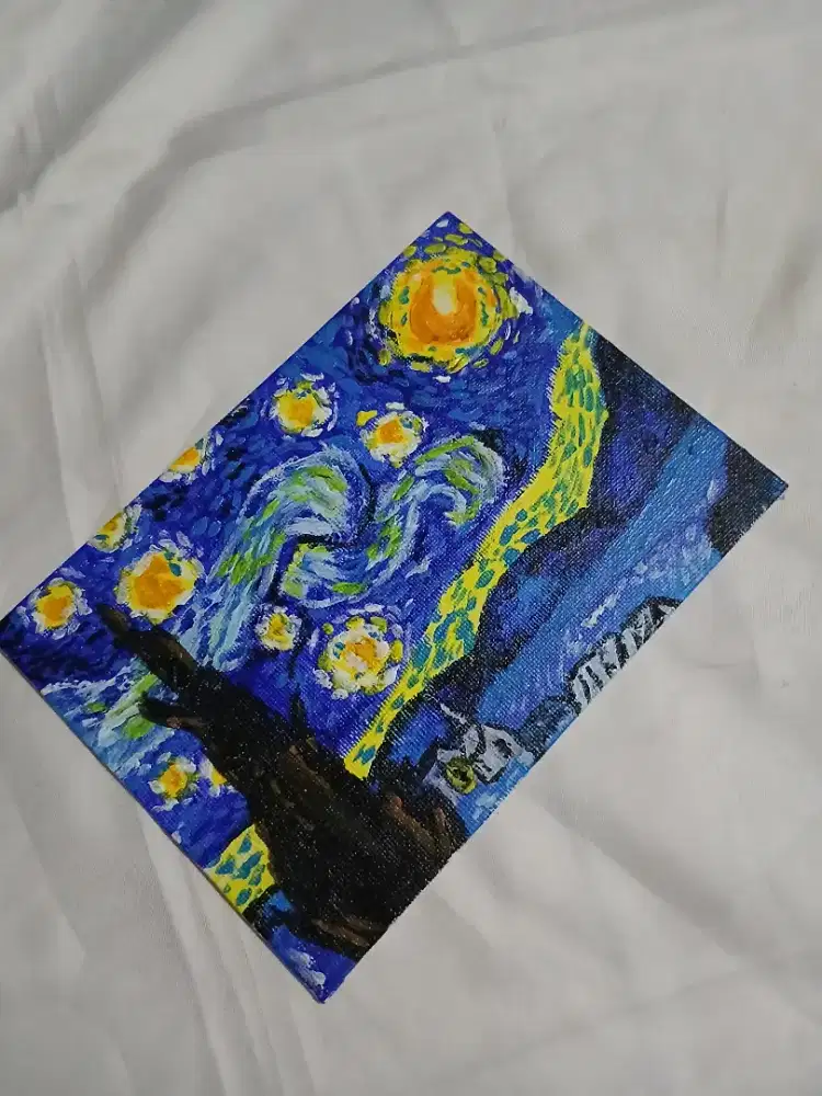 Pajangan lukisan Starry Night - HSC 2025