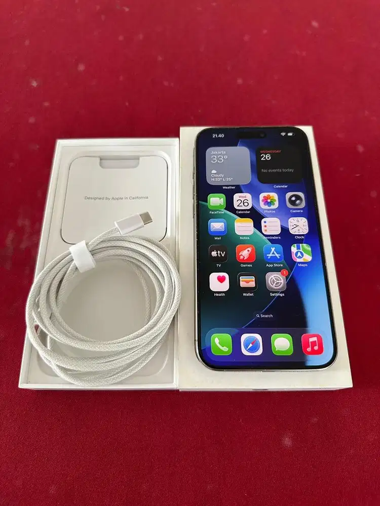 Iphone 15 Pro Max 256GB Natural Titanium Ex IBOX