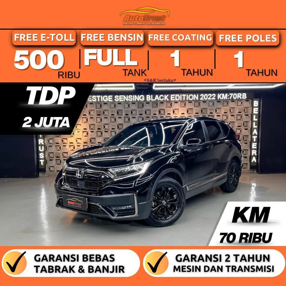 TDP 2 JT Honda Crv Black Edition 1.5 Turbo Prestige Cvt A/T Nik.2022