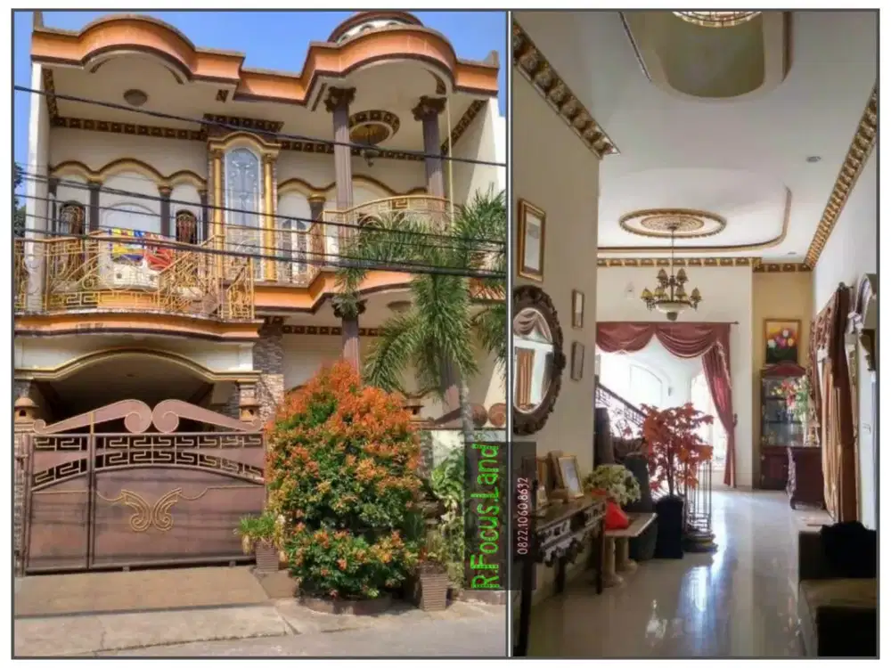 Rumah Cluster Mewah Megah dekat Stasiun Jombang Ciputat