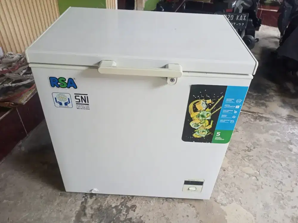 Jual cepat freezer rsa 200 liter