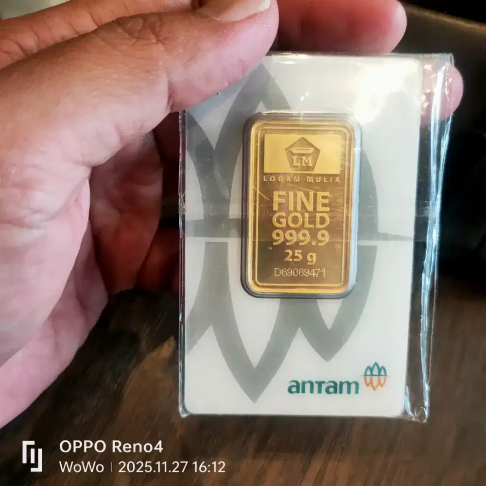 Emas antam 25 gram bandung