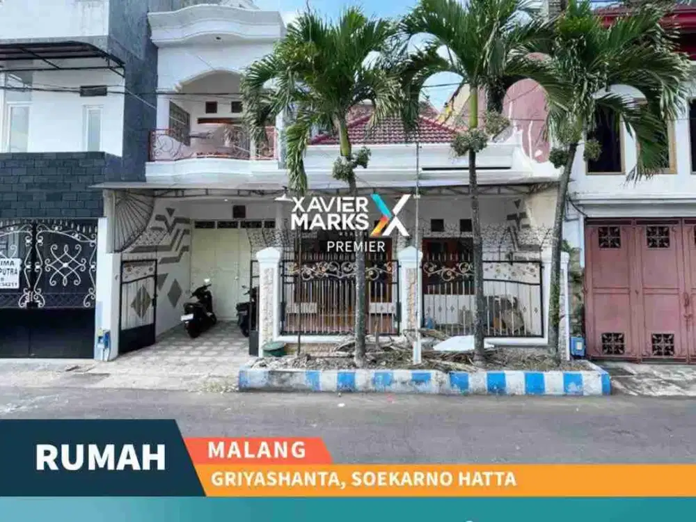 Dijual Rumah Bersih Terawat Siap Huni di Griya Shanta, Suhat - Malang