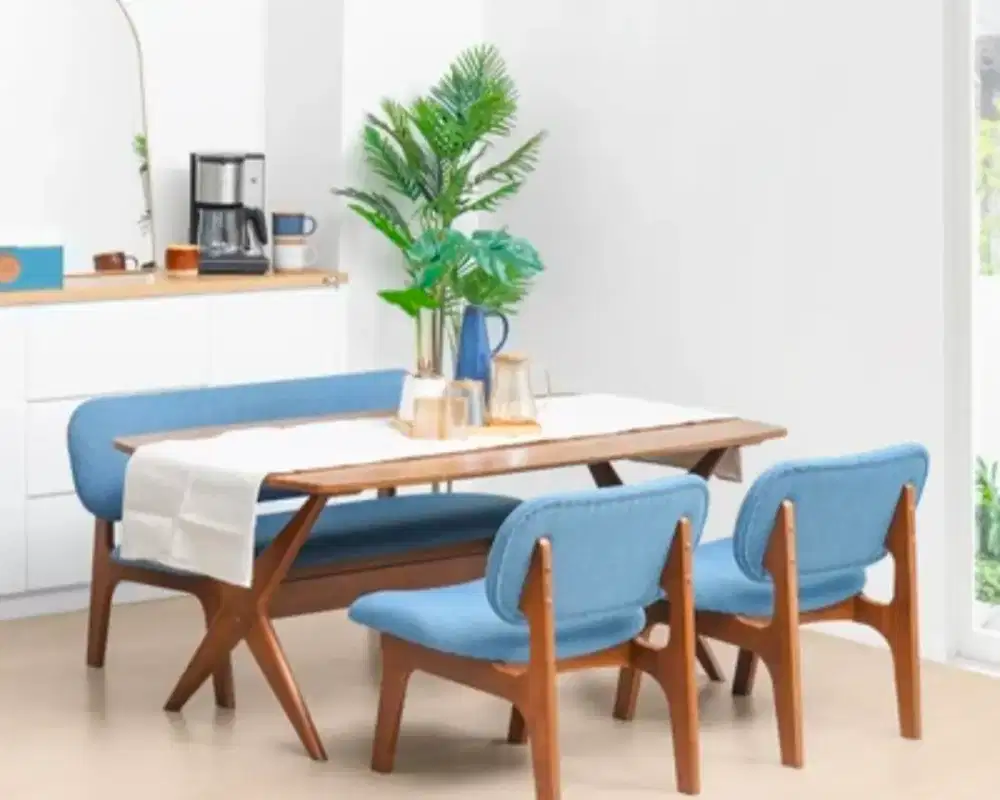 1 set Meja makan INFORMA model jepang