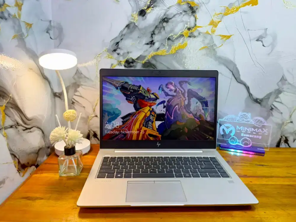 Hp Elitebook Ryzen 5 Ram 16 GB SSD 256GB NVME FHD Windows 10 ori