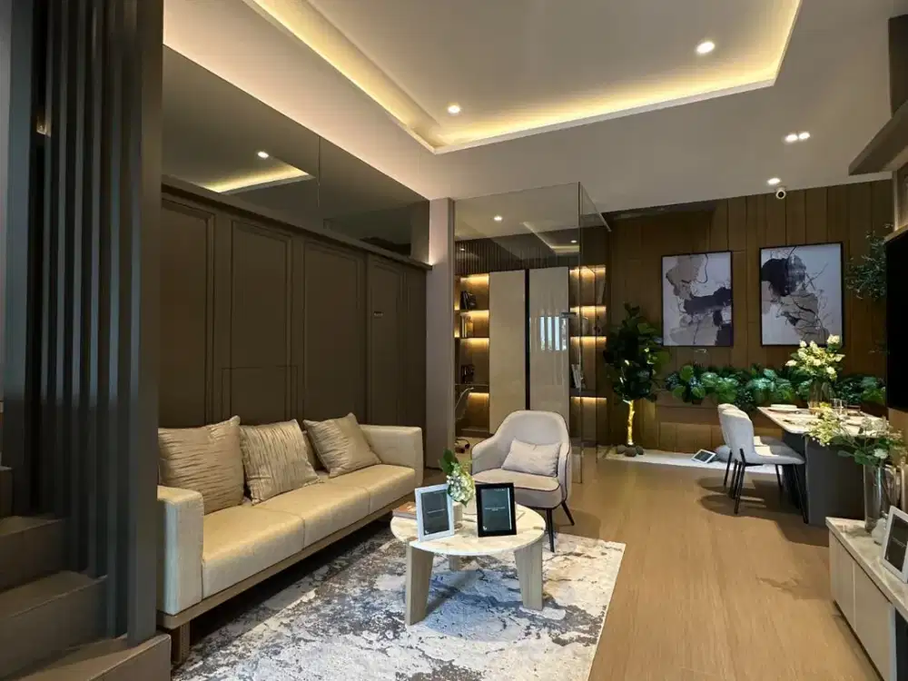 Rumah Impian Gen Z! Selangkah ke AEON dan ICE BSD Hadap Selatan SHM Muat 2 Mobil Parkir di Kawasan Premium BSD