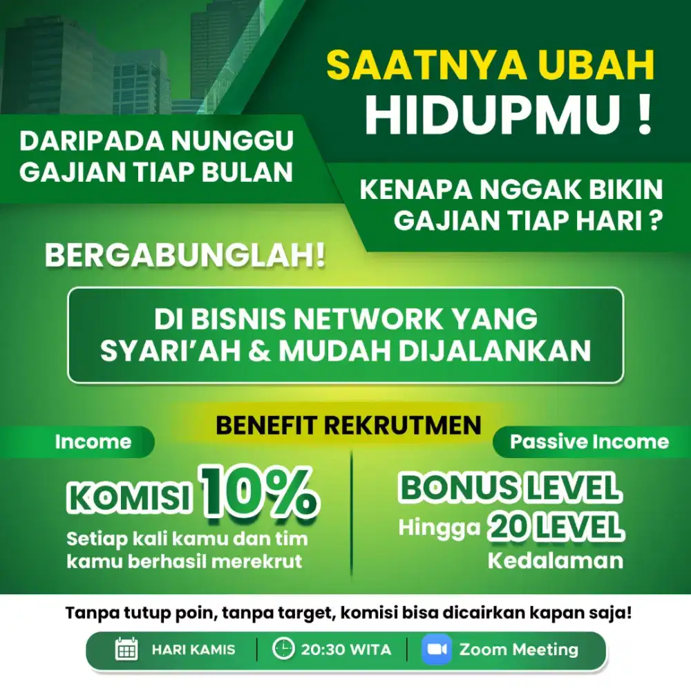 Peluang Bisnis Network Syariah